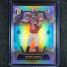 2024 Gold Standard Football JAYDEN DANIELS Rookie Base 63/99 #102