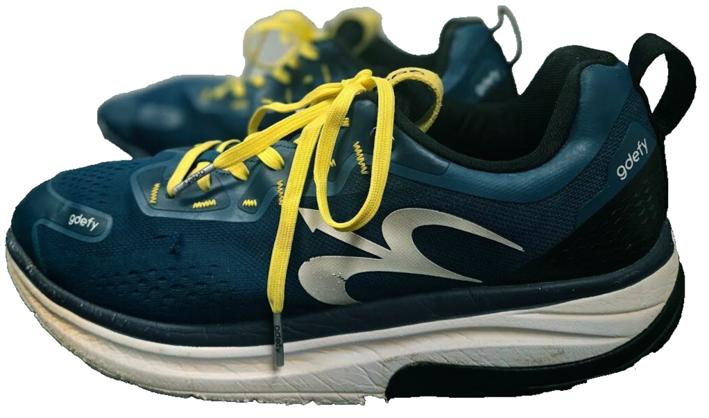 SAOLA Gdefy Scarpe Uomo Gravity Defyer Giallo Teal Comfort Fit TB9050MBU M Taglia 10 5 M