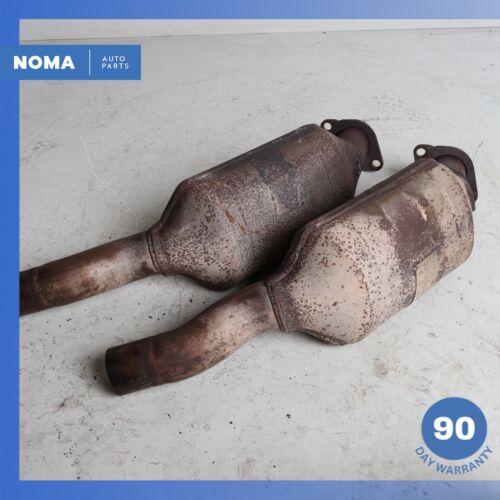 04-06 Jaguar X350 XJ8 4.2L N/A Left & Right Exhaust Downpipe Set OEM - Picture 9 of 17