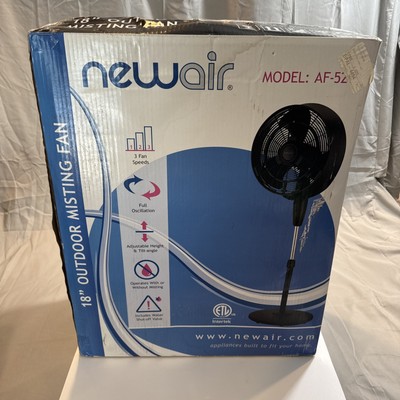 NewAir 18  Outdoor Misting Fan Model: AF-520B