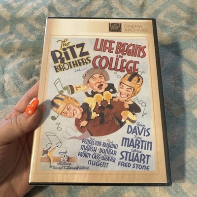 NEW** Life Begins In College (DVD) Al Ritz Gloria Stuart Harry Ritz Jimmy Ritz