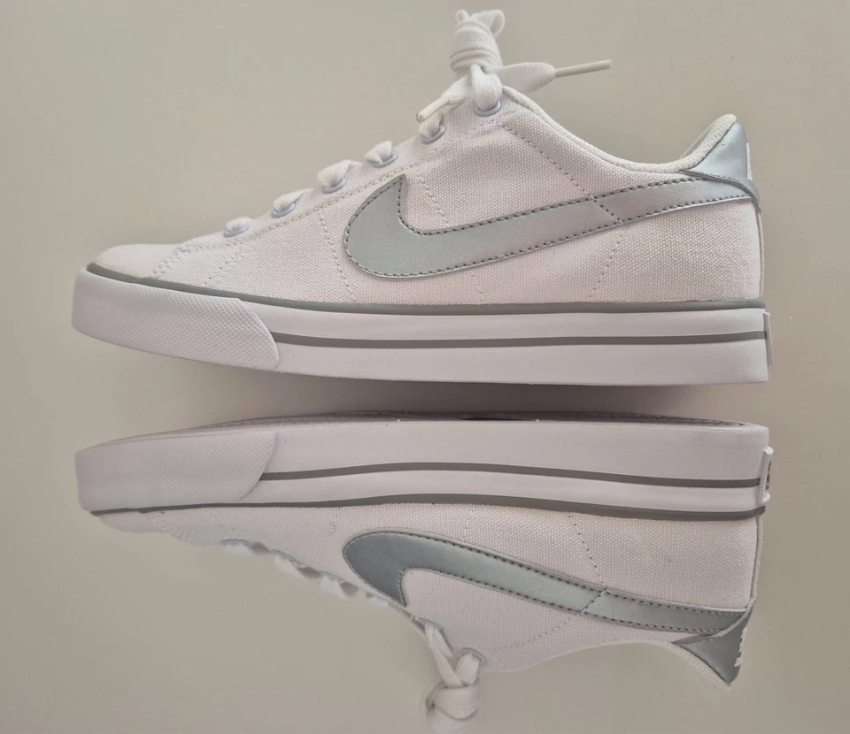 NIKE Command SWEET CLASSIC zapatillas blanco plata 37.5 nuevo sin caja original - Imagen 2 de 4