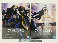 OVERLORD Figure Ainz Ooal Gown Albedo set  BANPRESTO New Japan ANIME F/S