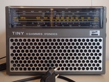 poste de radio tiny 109 ancien vintage