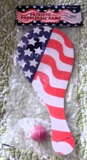 Patriotic Paddleball Game - Flag Design Paddle NEW