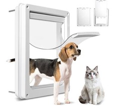 Dog Door- Soft Clear Magnetic Flap Snap - In Closing Panel 15x I8   L 