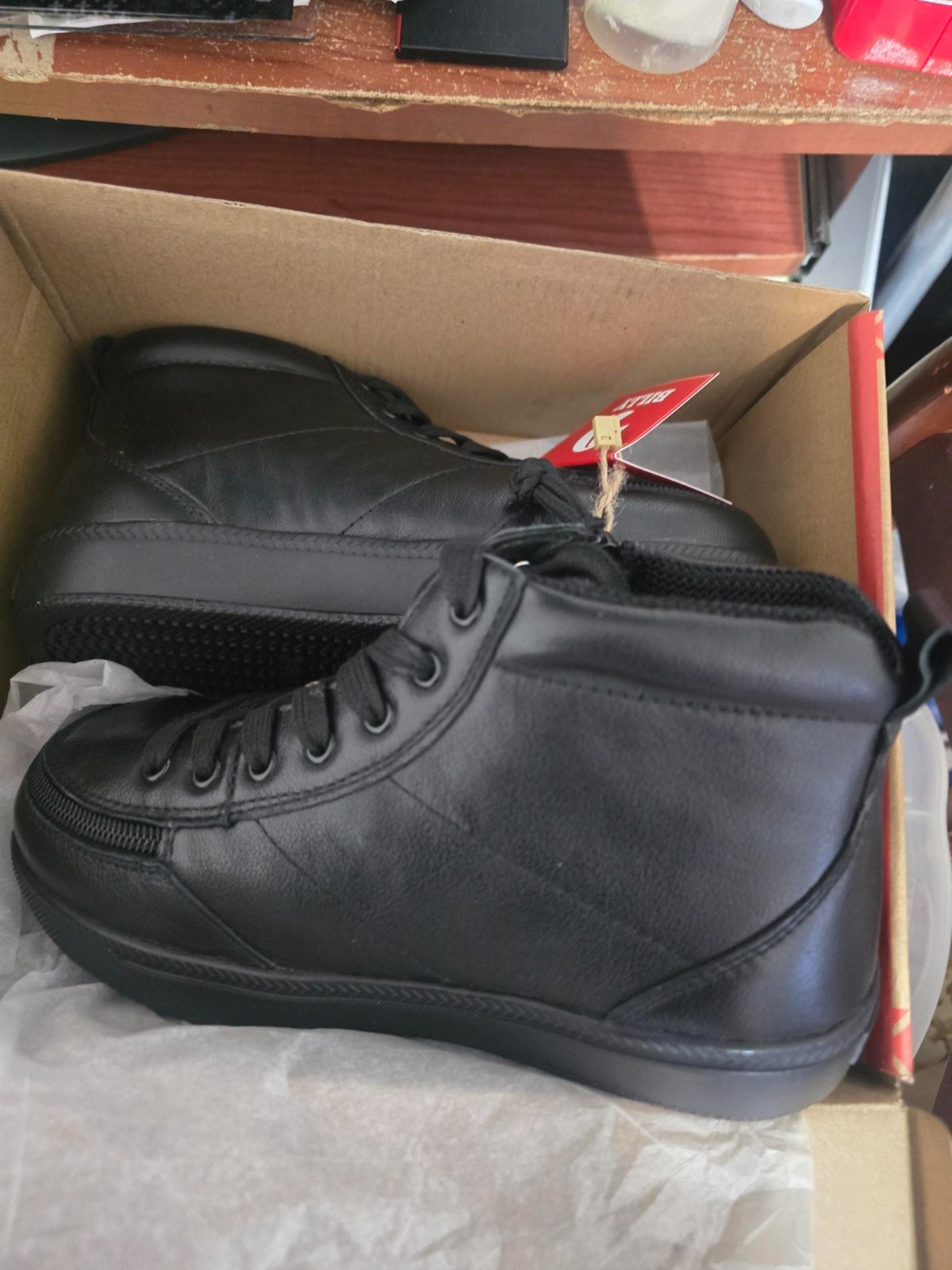 Billy Footwear Classic DJR High II black leather