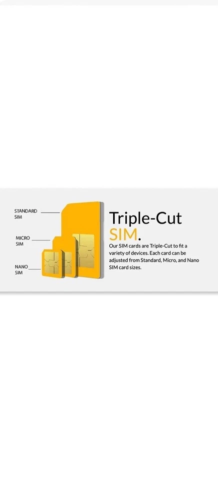 Prepaid Phone Plan: 4.5GB Data monthly, unlimited Talk & Text SIM Card - Image 3 of 4