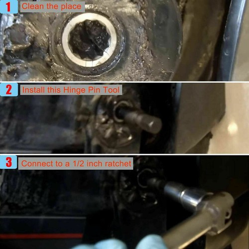 Replacement Hinge Pin Tool 18-9861 & 90200 91-78310 Accessries For ALPHA - Picture 21 of 21