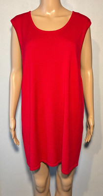 Vintage White Stag Women's Blouse Size26/28W Pullover Round Neck Sleeveless Knit