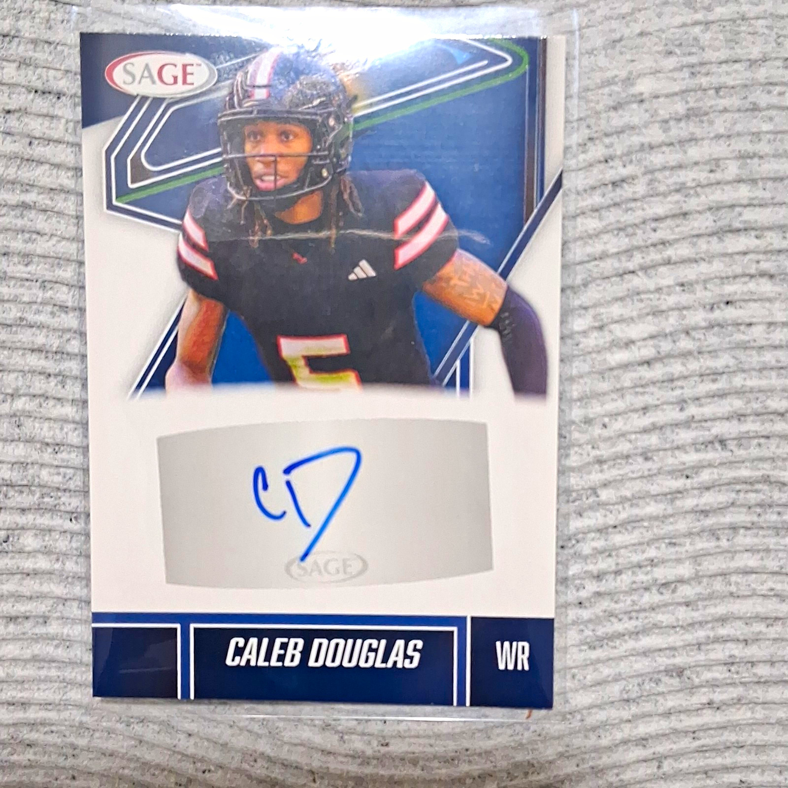 Topps 2025 Bowman's Best Univ Caleb Douglas Texas Tech #BOA-CD Auto Insert