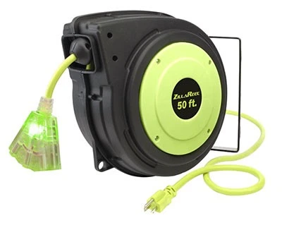 Flexzilla ZillaReel 50-foot retractable extension-cord reel