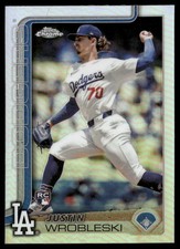 Justin Wrobleski 2025 Topps Chrome Refractor #38
