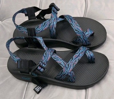 CHACO Z/2 Classic Static Navy Blue Sport Sandals Mens Shoes 11 New JCH108679