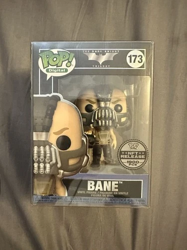 Funko Pop! Digital Batman The Dark Knight Trilogy Bane #173 LE 1900 w Hard Case