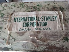 Vintage International Stanley Corporation Omaha Advertising Nebraska Nail Bag