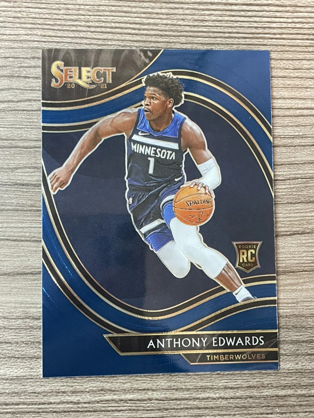 2020-21 Panini Select Basketball Anthony Edwards RC Rookie #300 J77 JW64