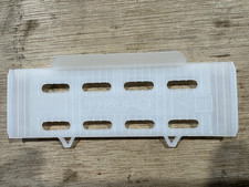 White PP Glazing Bridge Glazing Packer P2848 110mm Window Fitting UPVC Frame