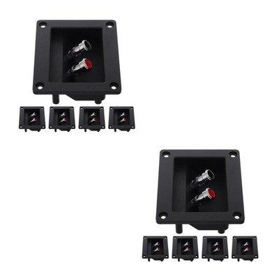 2 PCS Lautsprecher Box Autolautsprecheranschlüsse Music Car Speaker