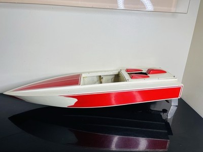 Vintage Handmade Custom Wooden Boat Ship 32 Inch Hand Made RC