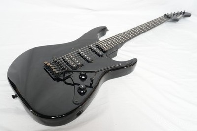 FERNANDES REVOLVER FR-55 BLACK Short Scale Model 1980s Made in