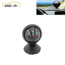 Car Compass Ball Dash Mount Adjustable Compass Ball with Bottom Stick Guide Ball