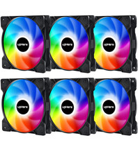 120Mm Case Fan,Support 5V ARGB Addressable Motherboard Sync,Colorful Cooler Spee