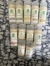 All Natural Deodorant W/Essential Oils  Bulk Pack Of 12 assortment of scents
