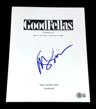 MARTIN SCORSESE SIGNED AUTOGRAPH MOVIE SCRIPT GOODFELLAS BECKETT BAS COA AUTO