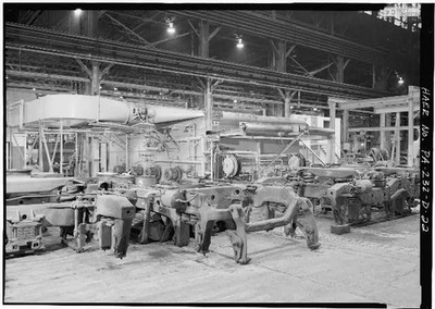 #ad 22. VIEW OF TRUCK PREPARATION AREA prior to positioning in truck washer in $12.99