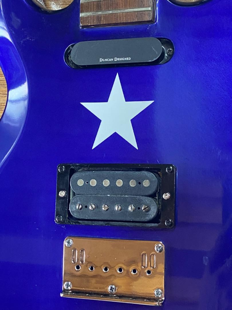 SCHECTER TROUBLE CXT BLUE Safe Packing! | eBay