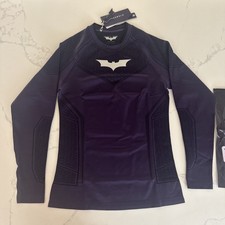 IN HAND YOUNGLA BATMAN PURPLE COMPRESSION LONG SLEEVE APP EXCLUSIVE SIZE MEDIUM