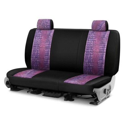 Seat Cover Designer Printed Neosupreme Animal Printed 2nd Row Alligator Royal