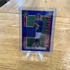 2025 Panini Donruss Optic Jaxson Dart Rookie Phenom Patch Card, RPBH-JCW.