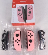 Nintendo Switch Joy-Con (L) / (R) Pastel Pink / Pastel Pink Damaged Open Box