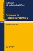 SéMinaire De ThéOrie Du Potentiel, Paris, 1976-1977, No. 3 G. Choquet