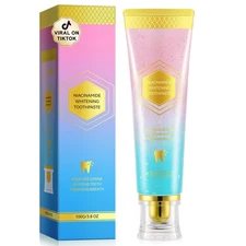 Niacinamide Whitening Toothpaste, Niacinamide Intensive Toothpaste, Fresh Bre...
