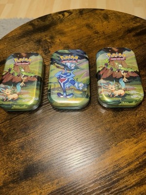 Pokemon Farbenfrohes Paldea Mini Tin - 3x Stück Neu - Versiegelt!