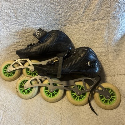 ATOM PRO 4-WHEEL 100mm 68A OUTDOOR INLINE SKATING PACKAGE US 7 EU 39