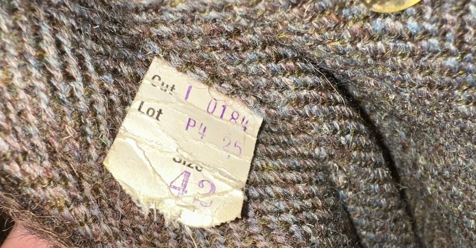 Vintage 60s Brooks Brothers Faux Fur Lined Collar Overcoat Wool Size 42 - Image 3 of 4