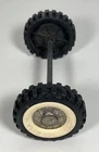 Structo Set Of 2 Wheels Whitewall Tires Axle Assembly Parts Restoration Custom