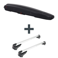 Dachbox G3 Arjes 280 + Dachträger G3 für Volvo XC70 Cross Country Typ 295 TOP