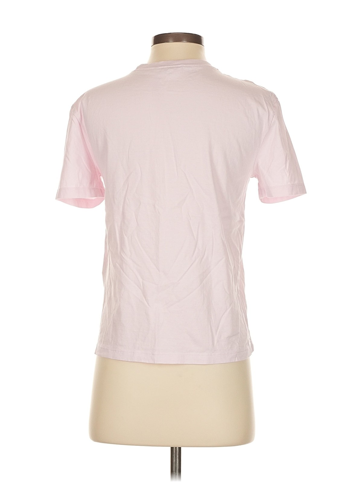 Zara Women Pink Short Sleeve T-Shirt S thumbnail 2