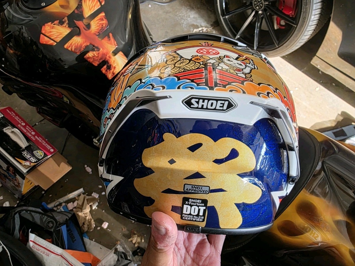 SHOEI X-14 MOTEGI2 マルケス　XL SHOEI-X-14-MARQUEZ-MOTEGI-3-