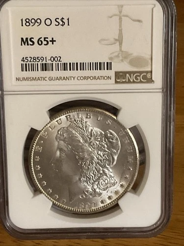 1899 O Morgan NGC MS 65+ 4528591-002