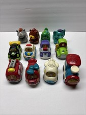 Lot of 12 VTech Go Go Smart Wheels Fire Truck Police Animals Cars Train Plane