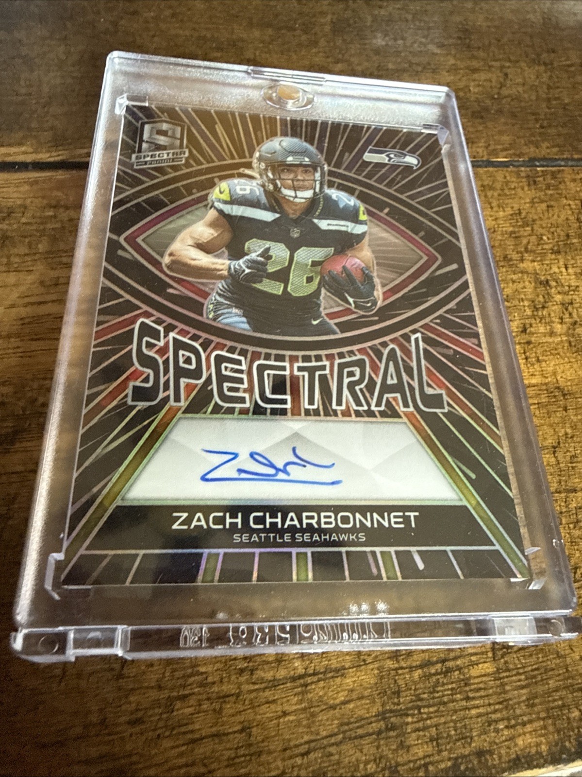 Zach Charbonnet Panini Spectra Rookie Autographs #RAUZCH Base