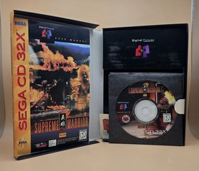 Supreme Warrior (Sega 32X) CIB, Tested & Working