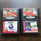 Sega Genesis Football Game Lot: Joe Montana I, II, Prime Time, Tecmo Super Bowl