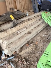 21 Concrete Fence Posts industrial CLOSE BOARD OR PALISADE ,HOARDING